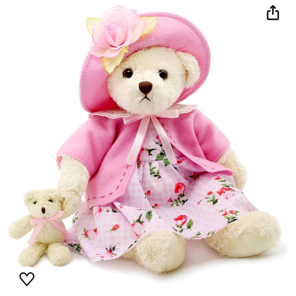 Oits Cute Girl Teddy Bear